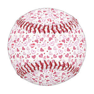 Balle De Baseball Jour de Valentine