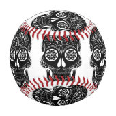 Balle De Baseball Jour du crâne mort (Dos)