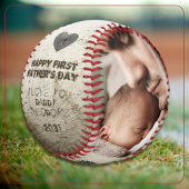 Balle De Baseball Joyeuse 1ère Fête des pères Daddy Photo Collage Ke