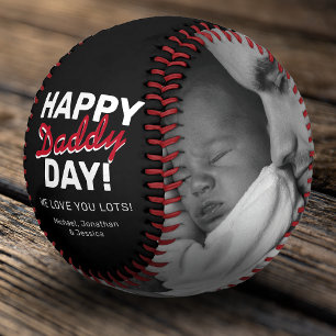 Balle De Baseball Joyeuse fête du papa Cadeau de Fête des pères Co