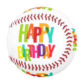Balle De Baseball Joyeux anniversaire