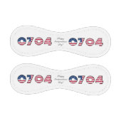 Balle De Baseball Joyeux Jour de l'Indépendance Étoiles et rayures U (Panneaux)