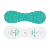 Balle De Baseball Joyeux Motif de flocon vert de Noël (Panneaux)