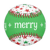 Balle De Baseball Joyeux Noël (Dos)