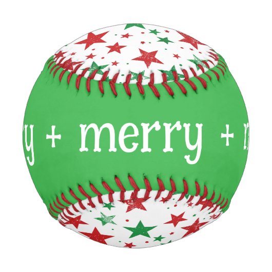 Balle De Baseball Joyeux Noël (Dos)