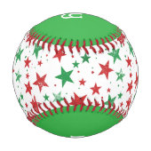 Balle De Baseball Joyeux Noël (Devant)