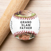 Balle De Baseball Joyeux Noël papa photo