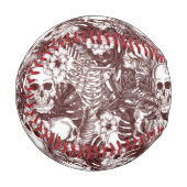 Balle De Baseball Jungle Skuls Baseball (Devant Gauche)