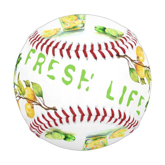 Balle De Baseball Jus de citron Cool Boire Baseball (Dos)