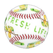 Balle De Baseball Jus de citron Cool Boire Baseball (Devant)