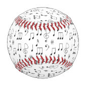 Balle De Baseball Juste noté (Dos)