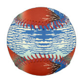 Balle De Baseball Katsushika Hokusai - Vent Fin, Matin Clair (Dos)