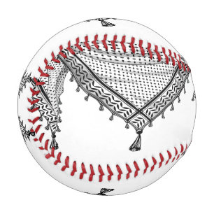 Balle De Baseball Keffiyeh Écharpe palestinienne tissu traditionnel