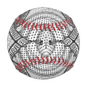 Balle De Baseball Keffiyeh Écharpe palestinienne tissu traditionnel (Dos)