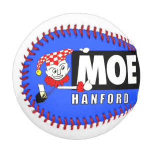 BALLE DE BASEBALL LA BOUTIQUE DE JOUETS DE MOE. HANFORD, CALIFORNIE.