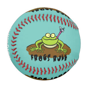Balle De Baseball La grenouille règle drôle dessin de grenouille v