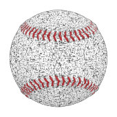 Balle De Baseball langage Design Onze (Devant)