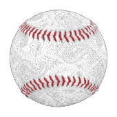 Balle De Baseball langage Design Quarante (Dos)