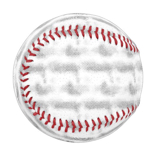 Balle De Baseball Langue Conception Quatorze (Devant Gauche)