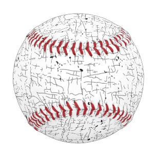 Balle De Baseball Langue Design Cinq