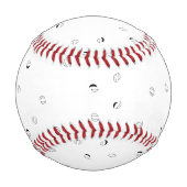 Balle De Baseball Langue Design Quarante-cinq (Dos)
