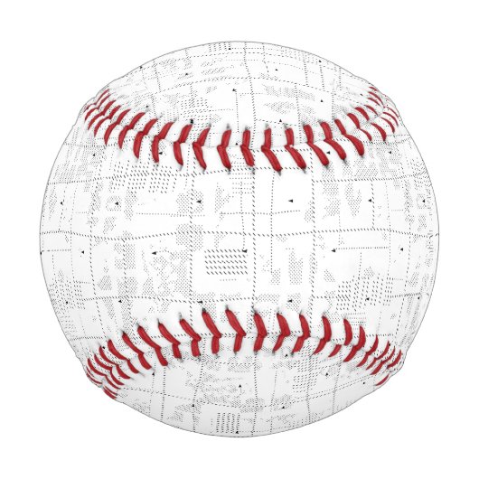 Balle De Baseball Langue Design Trente-quatre (Devant)