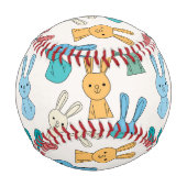 Balle De Baseball Lapin de Pâques (Dos)