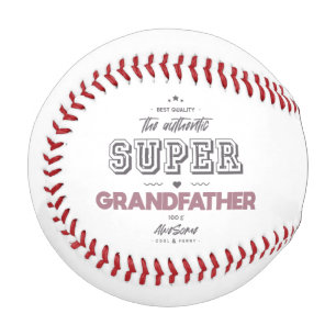 Balle De Baseball l'authentique super-grand-père