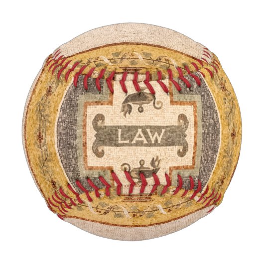 Balle De Baseball Law in the Library du Congrès (Dos)