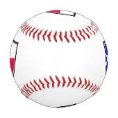 Balle De Baseball Le baseball du bouclier du Texas (Dos)