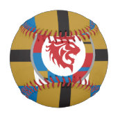 Balle De Baseball Le baseball du lion rouge (Dos)