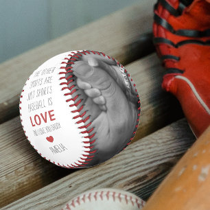 Balle De Baseball Le Baseball Personnalisé Est L'Amour 2 Photo
