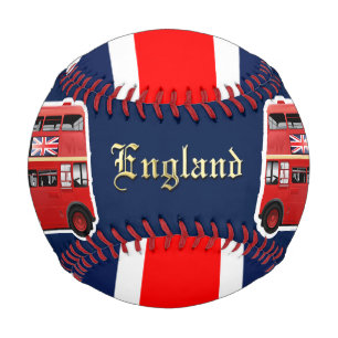 Balle De Baseball Le célèbre bus rouge de Londres