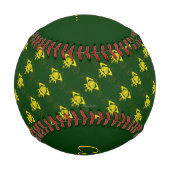 Balle De Baseball Le Claddagh (Or) (Dos)
