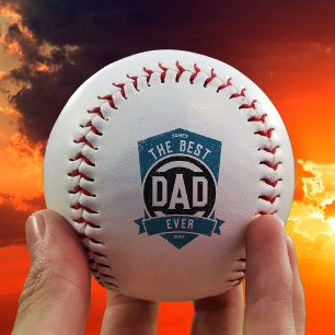 Balle De Baseball Le meilleur papa jamais moderne cadeau de Fête des