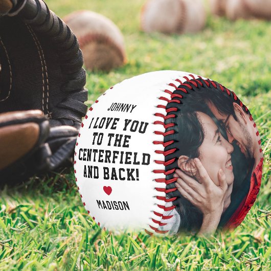 Balle De Baseball Le petit ami de Saint Valentin Photo Baseball