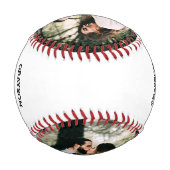 Balle De Baseball Le petit ami Valentines Baseball (Dos)