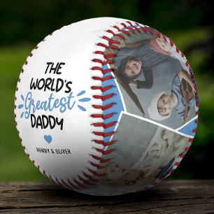 Balle De Baseball Le plus grand papa du monde 4 Photo