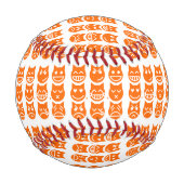 Balle De Baseball Les 9 vies du chat Emoji (Dos)