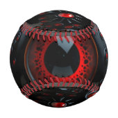 Balle De Baseball Les yeux du Baseball des Rhobus (Dos)