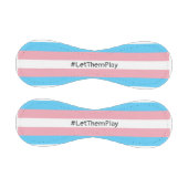 Balle De Baseball #Let'ThemPlay Drapeau Transgenre Athlètes (Panneaux)