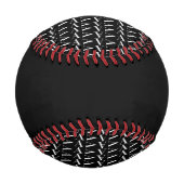 Balle De Baseball Lettre initiale A monogramme (Dos)