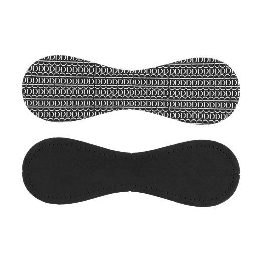 Balle De Baseball Lettre initiale D monogramme (Panneaux)