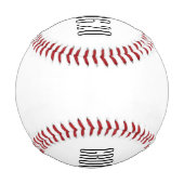 Balle De Baseball Lettres audacieuses "Groomsman" Fête de mariage pe (Dos)