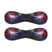 Balle De Baseball libellule rouge brillante (Panneaux)