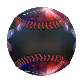 Balle De Baseball libellule rouge brillante (Devant)