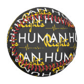 Balle De Baseball Lifeline to Human Rights (Devant Gauche)