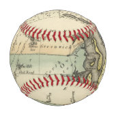 Balle De Baseball L'île de Rhode (Devant)