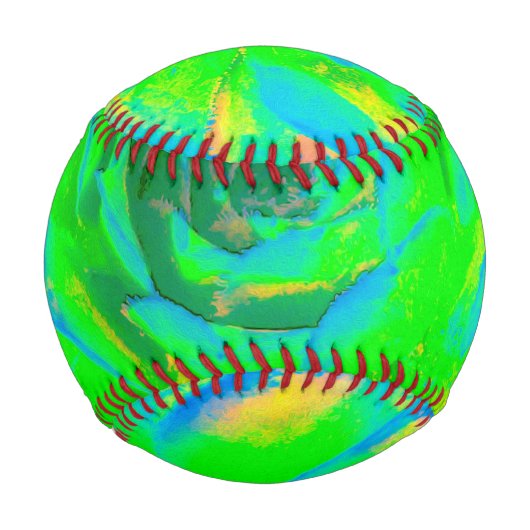 Balle De Baseball Lime Green Chartreuse Succulent Sedum Rosette (Devant)