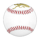 Balle De Baseball Lion Royal Doré (Dos)